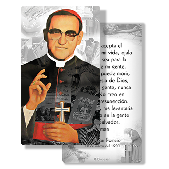 Saint Oscar Romero Prayer Card - Image 3