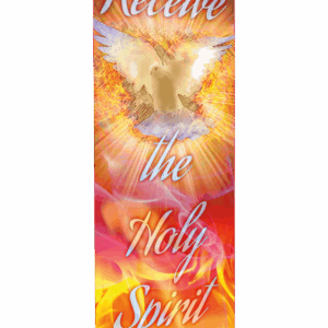 Receive the Holy Spirit <br>Pentecost <br>Banner