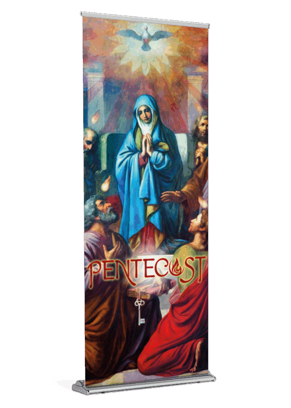 Descent of the Holy Spirit <br>Pentecost <br>Banner