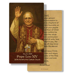 Pope Leo XIV Prayer Card