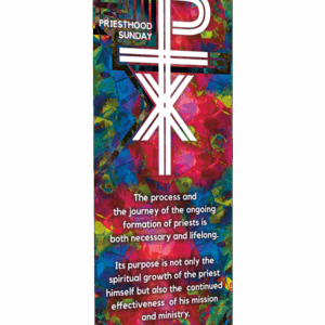 Necessary and Lifelong <br>Priesthood Sunday Banner