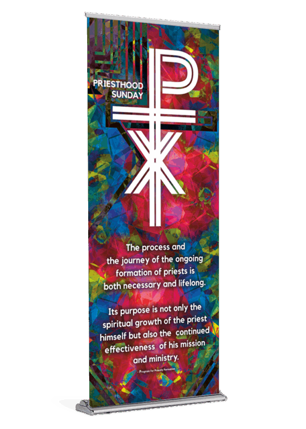 Necessary and Lifelong <br>Priesthood Sunday Banner