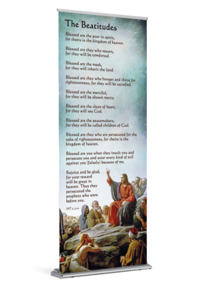 The Beatitudes Banner