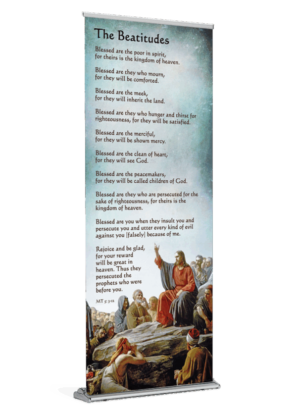 The Beatitudes Banner