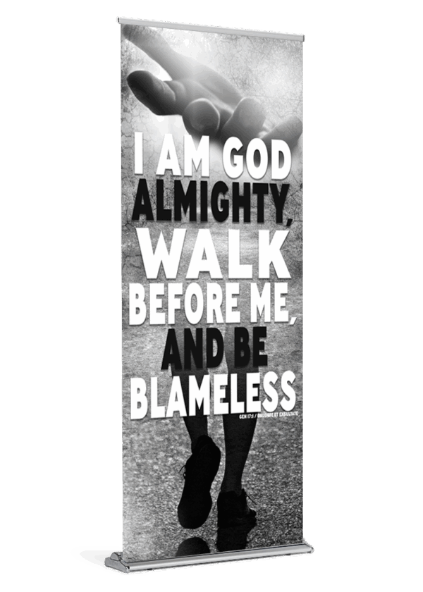 Walk Before Me Banner