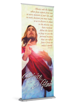 Rejoice and be Glad Banner