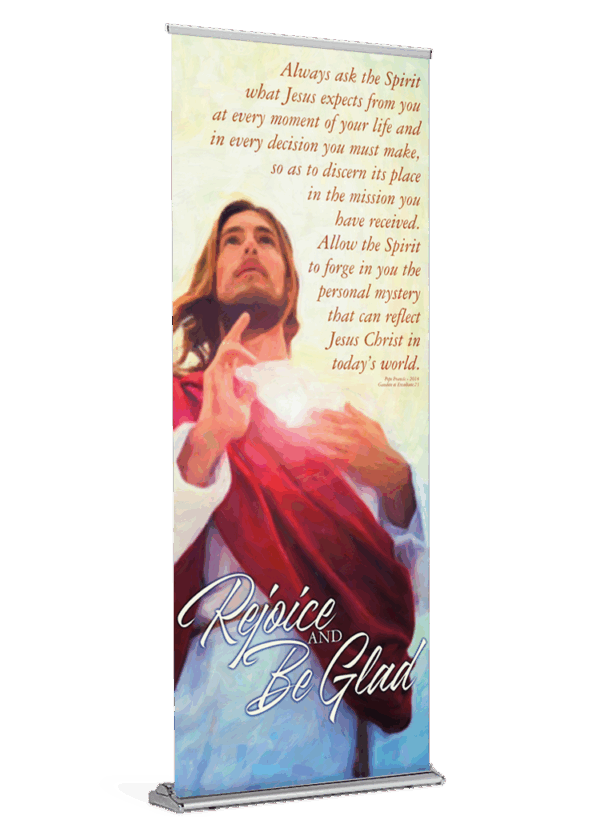 Rejoice and be Glad Banner