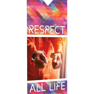 Respect the Incarcerated Colorful Banner
