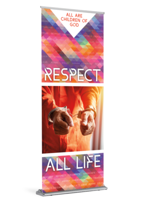 Respect the Incarcerated Colorful Banner