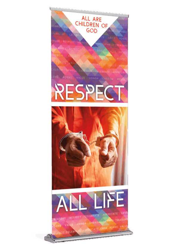 Respect the Incarcerated Colorful Banner