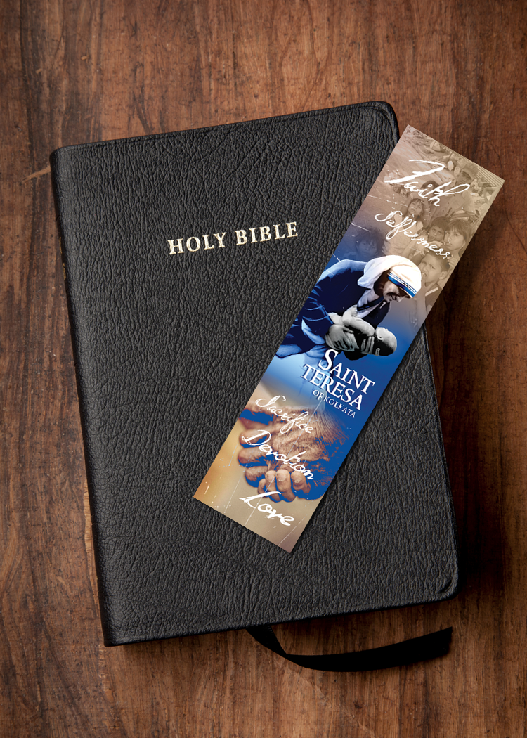 Faith, Selflessness, Sacrifice... <br>Saint Teresa of Kolkata <br>Bookmark - Image 3