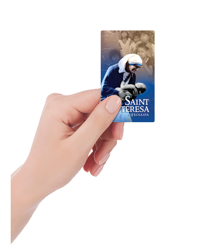 Faith, Selflessness, Sacrifice... <br>Saint Teresa of Kolkata <br>Prayer Card - Image 5