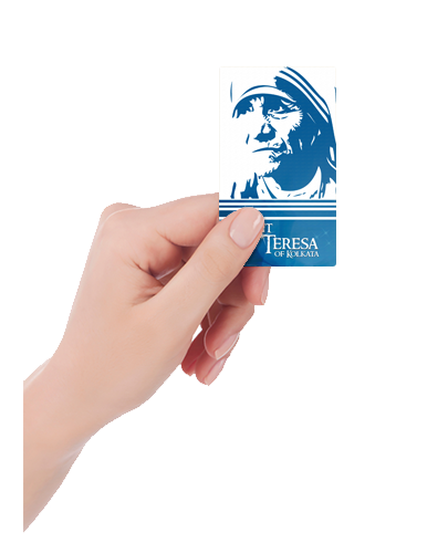 Kind and Merciful <br>Saint Teresa of Kolkata <br>Prayer Card - Image 5