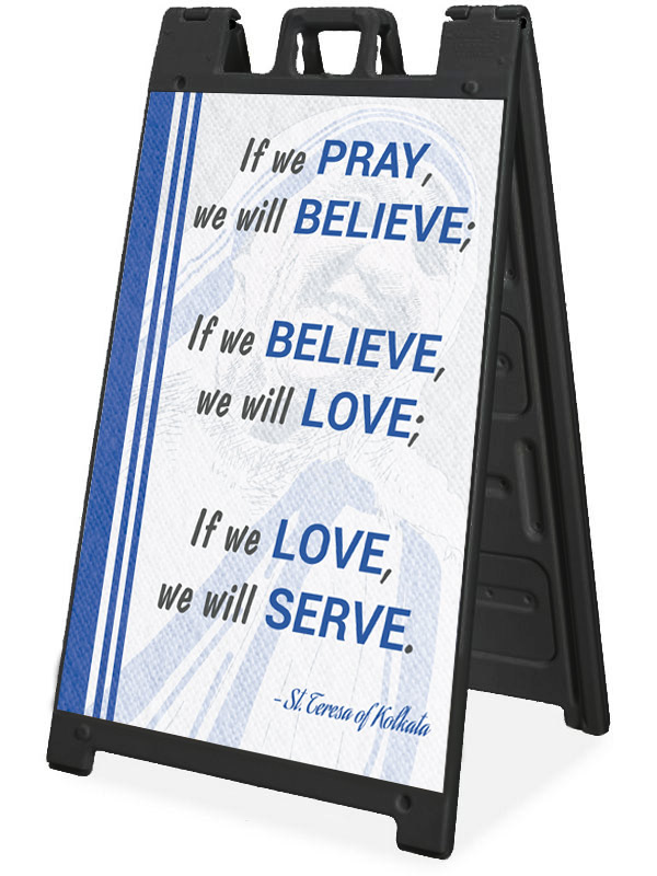 We Will Serve - A-Frame - Image 2