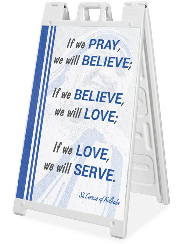 We Will Serve - A-Frame