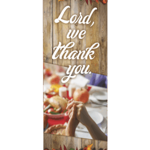 Thanksgiving Hands Banner