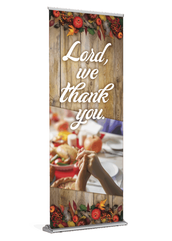Thanksgiving Hands Banner