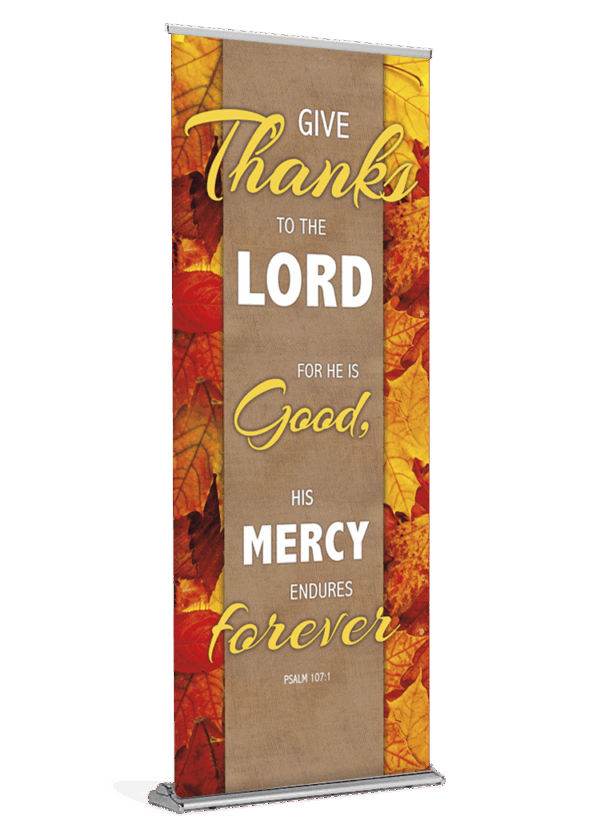 Thanksgiving Leaves Banner