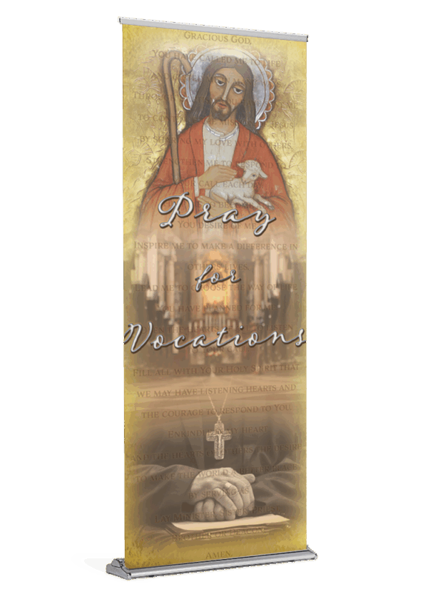 Inspire Me <br>Pray for Vocations <br>Banner