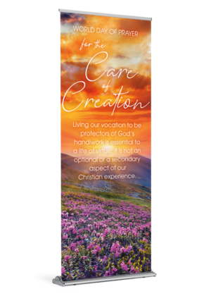 Essential to a Life of Virtue <br> Care of Creation<br> Banner