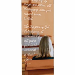 Prayer in the Pews <br>Welcome Back <br>Banner