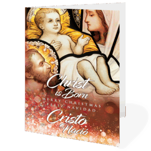 Christ Child Card - Bilingual