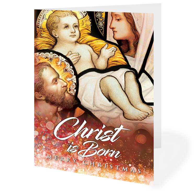 Christ Child Card - English