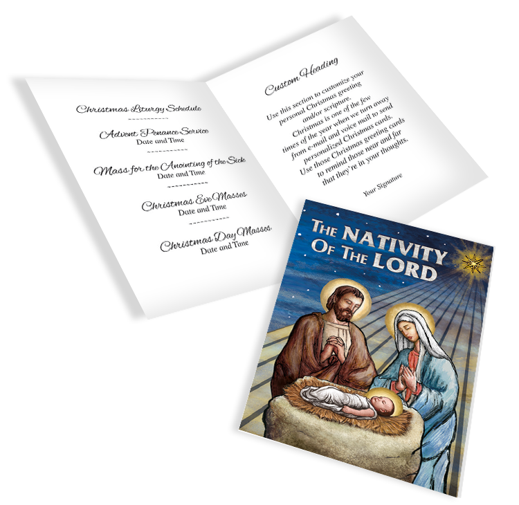 Christmas Nativity Card - Image 2